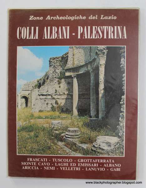 ZONE ARCHEOLOGICHE DEL LAZIO - COLLI ALBANI - PALESTRINA  a cura di LEONARDO B. DEL MASO e ROBERTO VIGHI , 1975